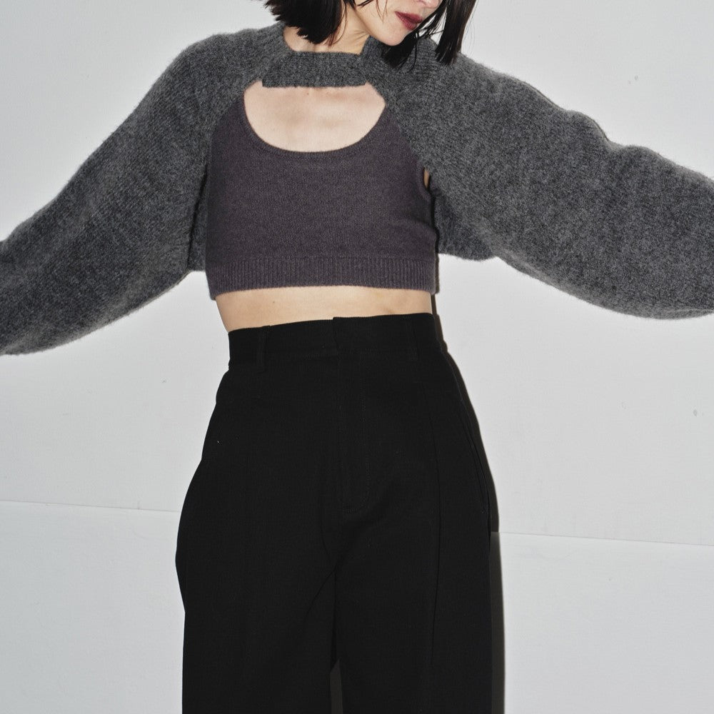 TODAYFUL/トゥデイフル Raccoon Knit Bustier(ラクーンニットビスチェ