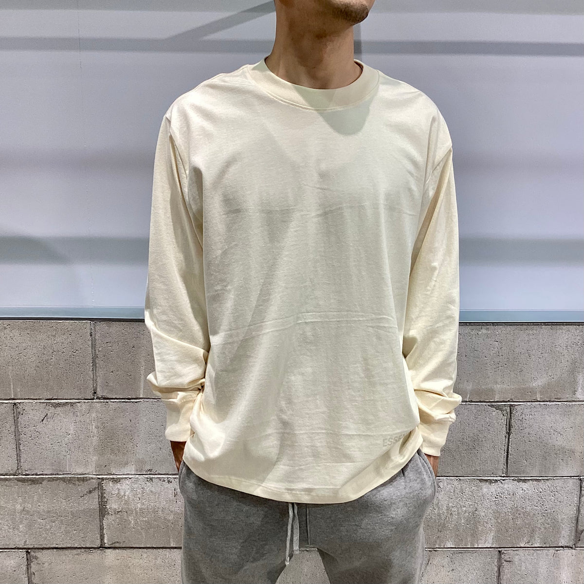 FOG ESSENTIALS/エッセンシャルズ 3M LOGO LONG SLEEVE T