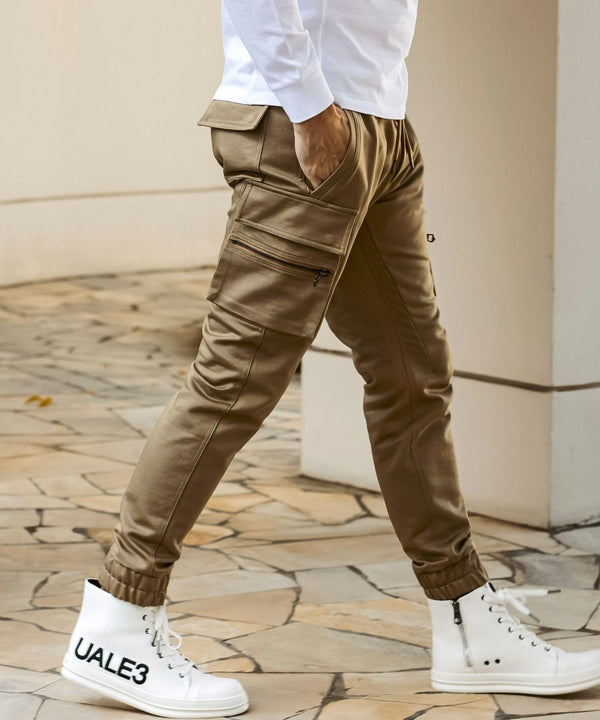 ウノピゥウノウグァーレトレリラックス　スリムカーゴパンツ