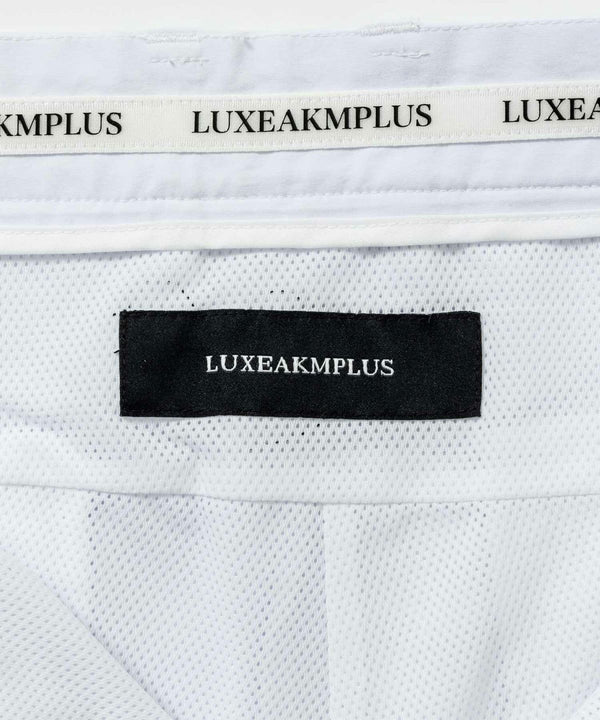 LUXEAKMPLUS(リュクスエイケイエムプラス)　ゴルフ サイドラインハーフスラックス