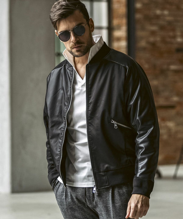 ウノピゥウノウグァーレトレリラックス　ブライトストレッチクレイジーブルゾン