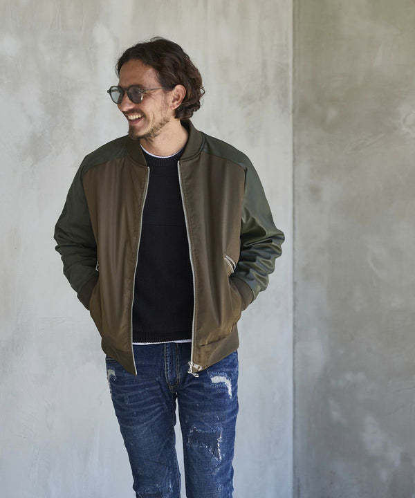 ウノピゥウノウグァーレトレリラックス　ブライトストレッチクレイジーブルゾン