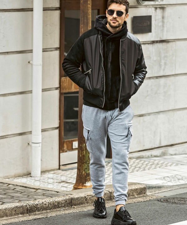 ウノピゥウノウグァーレトレリラックス　ブライトストレッチクレイジーブルゾン