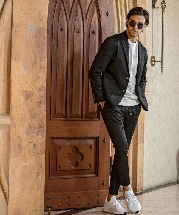 ウノピゥウノウグァーレトレリラックス　ブライトストレッチスラックス