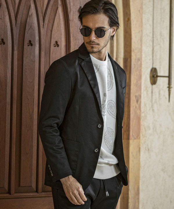 ウノピゥウノウグァーレトレリラックス　ブライトストレッチジャケット