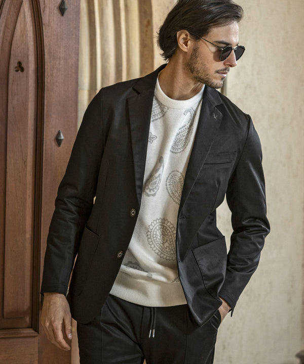 ウノピゥウノウグァーレトレリラックス　ブライトストレッチジャケット