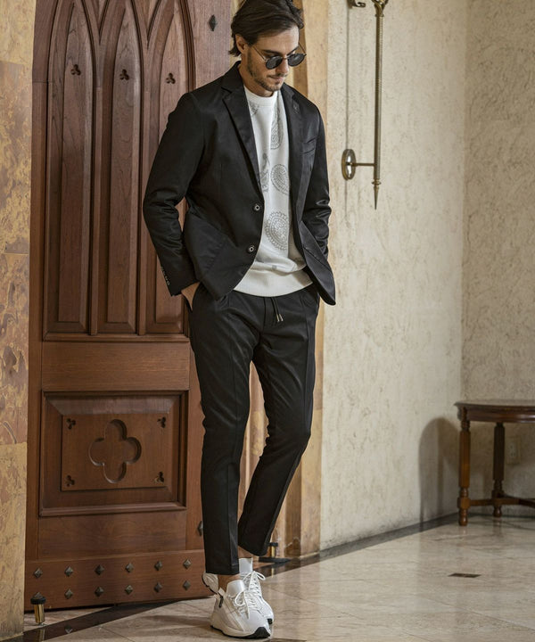 ウノピゥウノウグァーレトレリラックス　ブライトストレッチジャケット