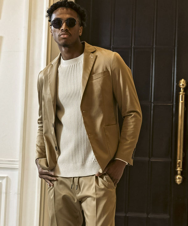 ウノピゥウノウグァーレトレリラックス　ブライトストレッチジャケット