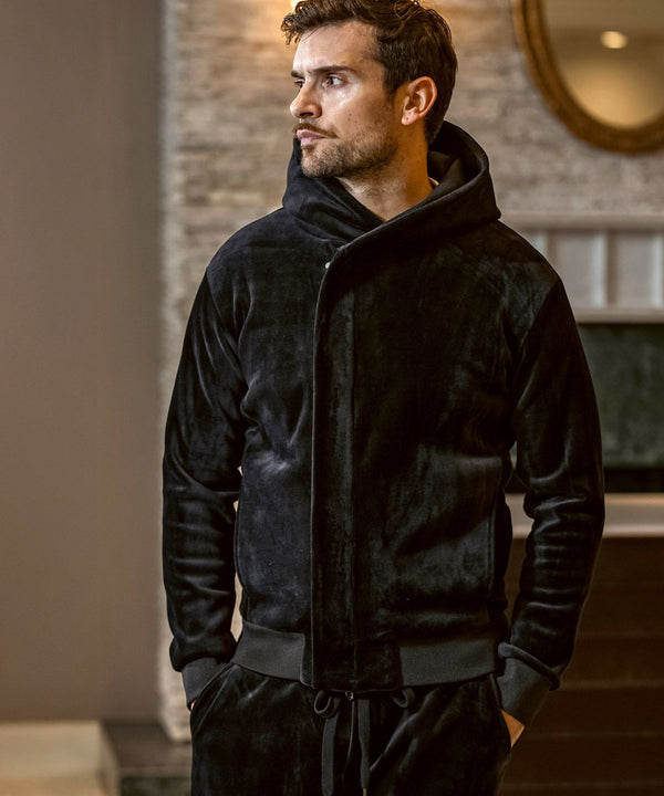 ウノピゥウノウグァーレトレリラックス　ヘビーベロアラップパーカー