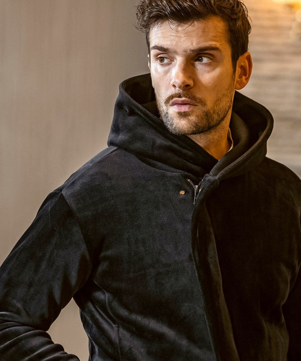 ウノピゥウノウグァーレトレリラックス　ヘビーベロアラップパーカー