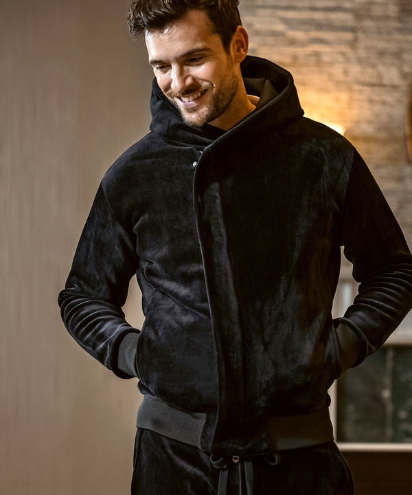 ウノピゥウノウグァーレトレリラックス　ヘビーベロアラップパーカー