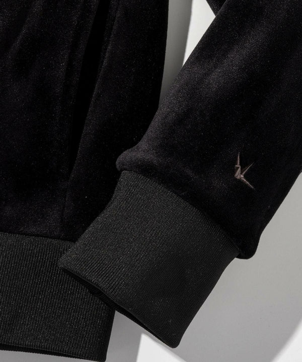 ウノピゥウノウグァーレトレリラックス　ヘビーベロアラップパーカー