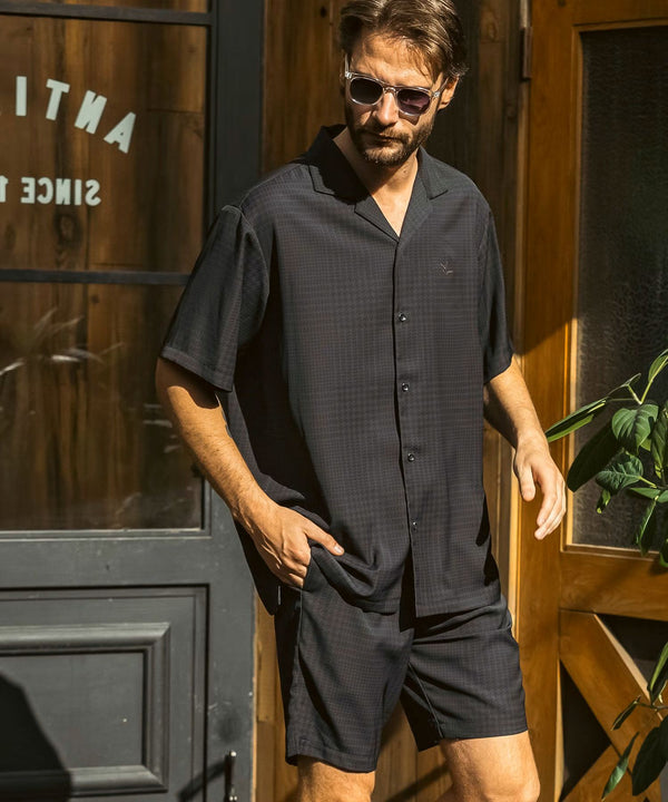 ウノピゥウノウグァーレトレリラックス　グレンチェックショーツ