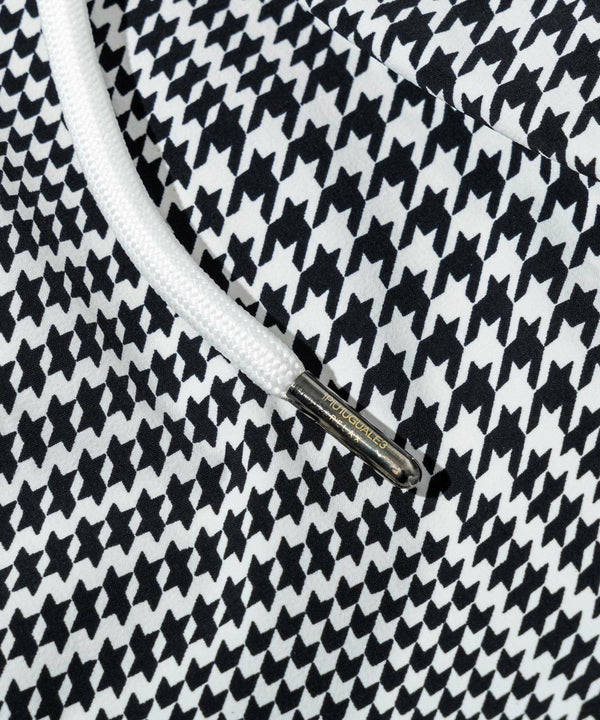 ウノピゥウノウグァーレトレリラックス　接触冷感グレンチェックナイロンスラックス