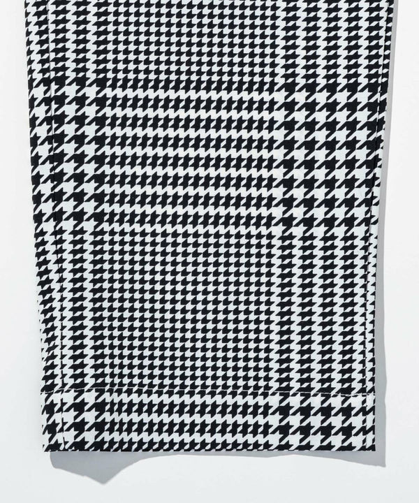 ウノピゥウノウグァーレトレリラックス　接触冷感グレンチェックナイロンスラックス