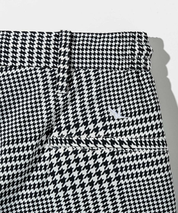 ウノピゥウノウグァーレトレリラックス　接触冷感グレンチェックナイロンスラックス