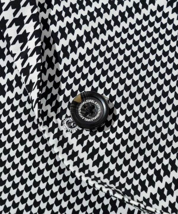 ウノピゥウノウグァーレトレリラックス　接触冷感グレンチェックナイロンジャケット