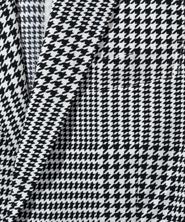 ウノピゥウノウグァーレトレリラックス　接触冷感グレンチェックナイロンジャケット