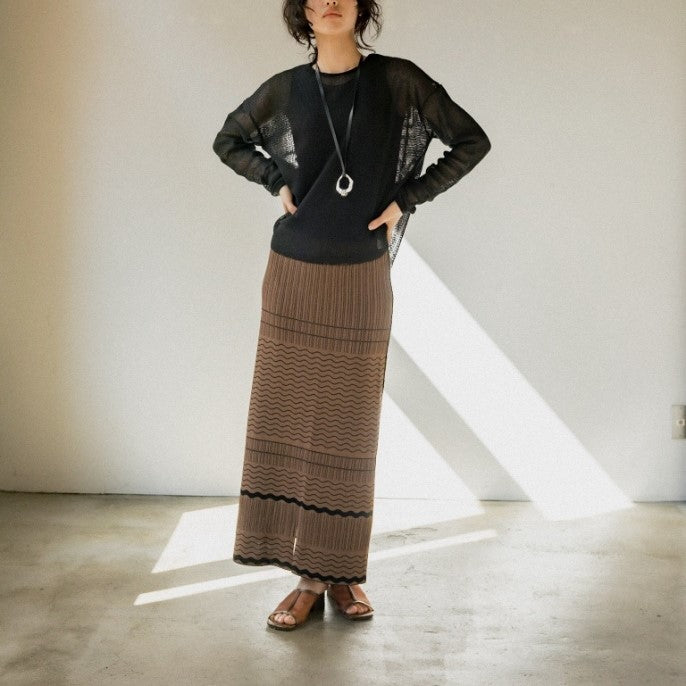 AgAwd/アガウド Reversible Knit Skirt(リバーシブルニットスカート) – ラヴィアンローズ 公式サイト