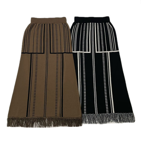 AgAwd/アガウド　Reversible Knit Skirt (リバーシブルニットスカート)