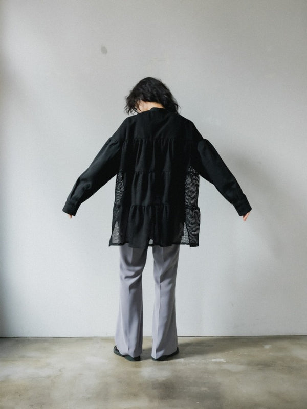 AgAwd/アガウド　Back Tiered Blouse（バックティアードブラウス）