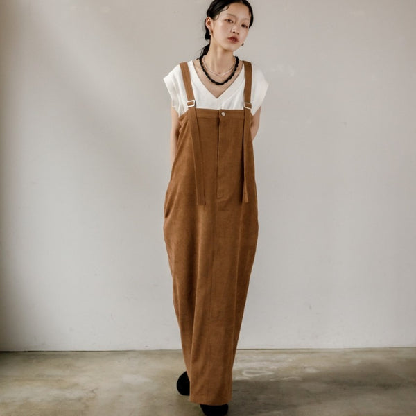 AgAwd/アガウド　Corduroy Jumper Skirt(コーデュロイジャンパースカート)