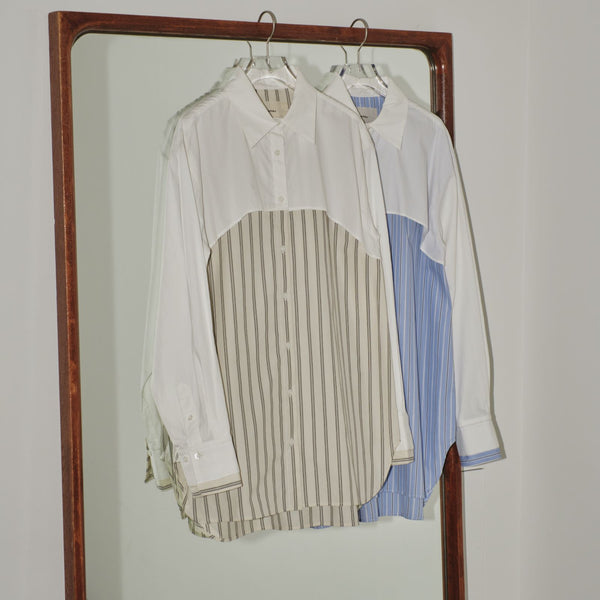 TODAYFUL/トゥデイフル　Layered Stripe Shirts（レイヤードストライプシャツ）