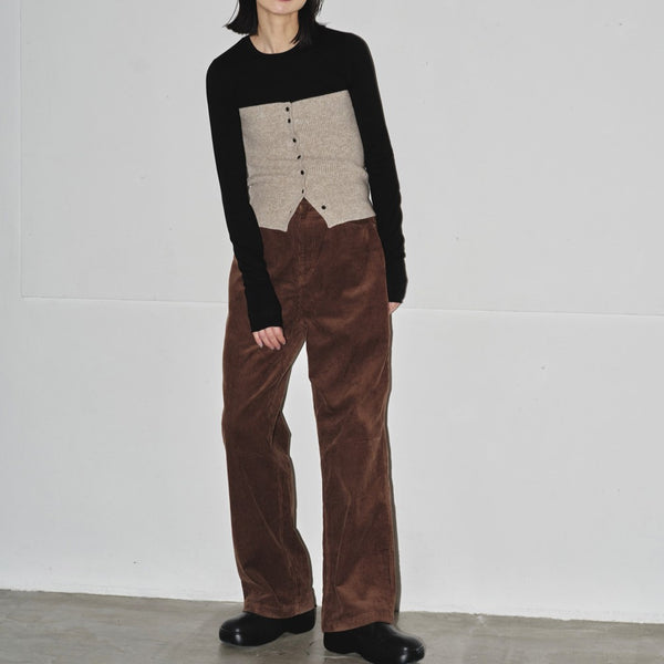 TODAYFUL / トゥデイフル　Straight Corduroy Pants(ストレートコーデュロイパンツ)