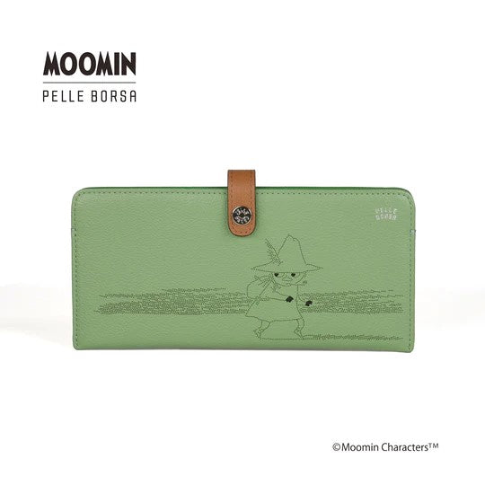 PELLE BORSA/ペレボルサ　スリムウォレット【スナフキン】Moomin Dot / 2005