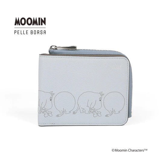 PELLE BORSA/ペレボルサ　二つ折り財布【ムーミントロール】Moomin Dot / 2007