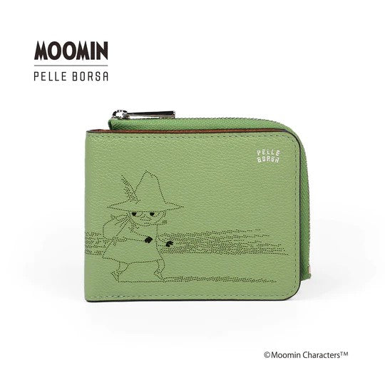 PELLE BORSA/ペレボルサ　二つ折り財布【スナフキン】Moomin Dot / 2007