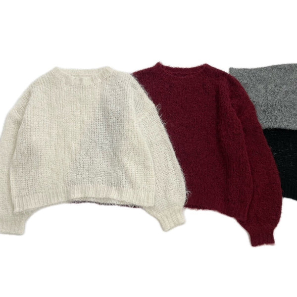 AgAwd/アガウド　Mohair Knit Pullover(モヘアニットプルオーバー)