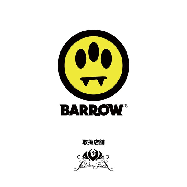 BARROW/バロウ　JERSEY T-SHIRT Blurred Logo