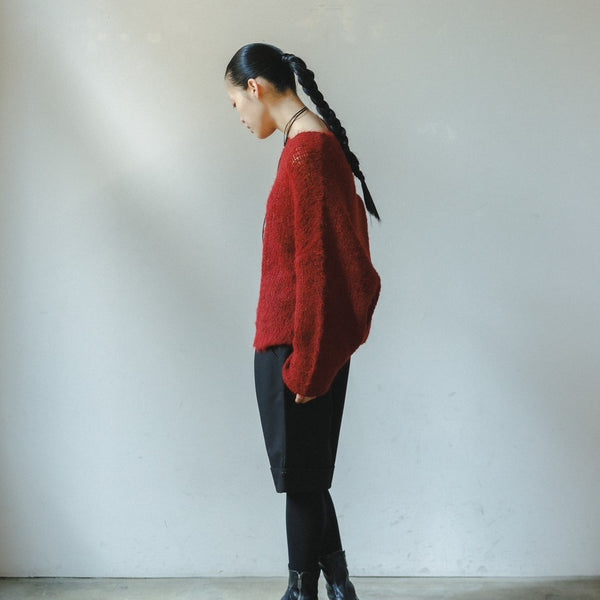 AgAwd/アガウド　Mohair Knit Pullover(モヘアニットプルオーバー)