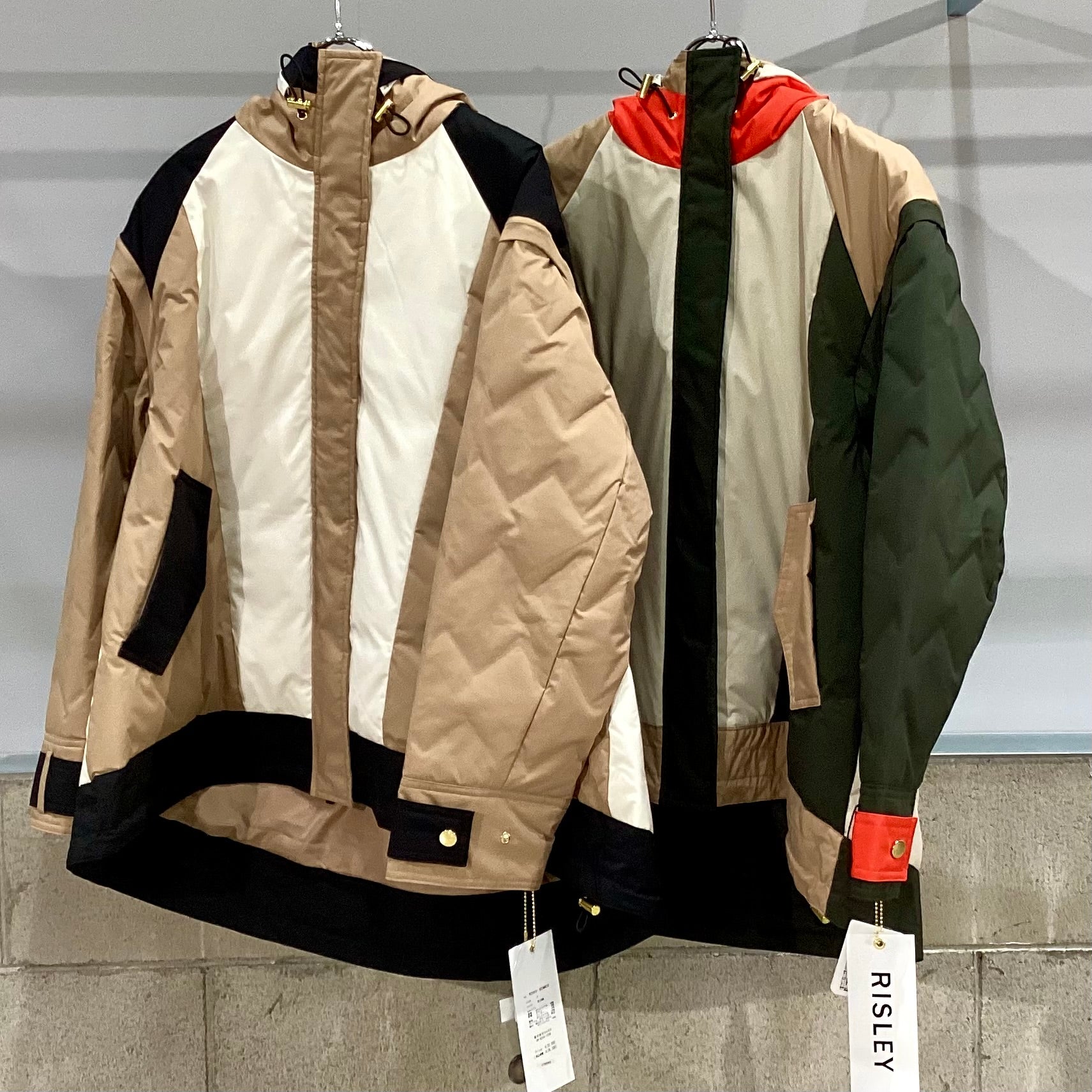 RISLEY/リズレイ Bicolor Down Mountain Parka(バイカラーダウン