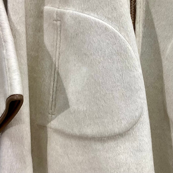 RISLEY/リズレイ　Reversible wool poncho coat(リバーシブルウールポンチョコート)