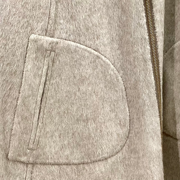 RISLEY/リズレイ Reversible wool poncho coat(リバーシブルウール