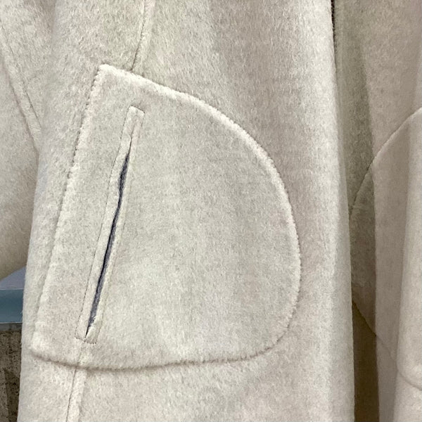 RISLEY/リズレイ　Reversible wool poncho coat(リバーシブルウールポンチョコート)