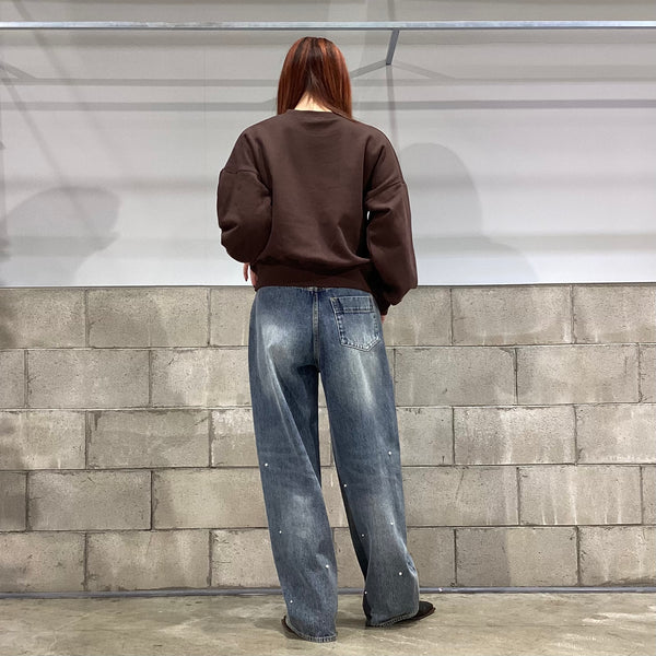 DOUBLE STANDARD CLOTHING ダブルスタンダードクロージング　DSC / ベアロゴ 裏毛スウェット