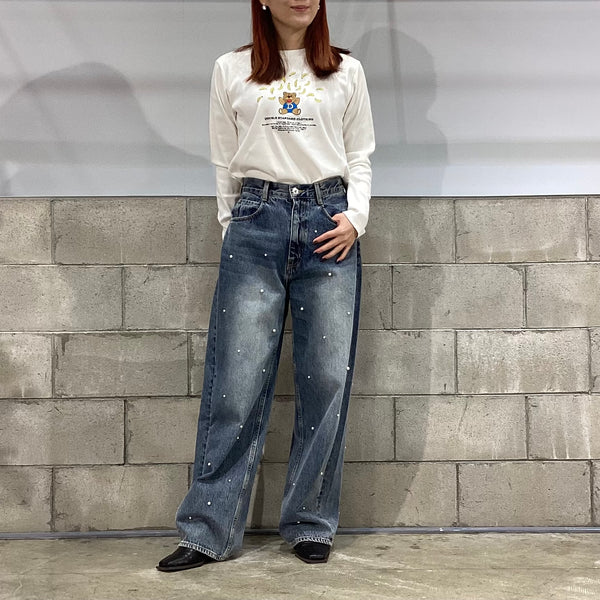 DOUBLE STANDARD CLOTHING ダブルスタンダードクロージング　DSC / バナナベア フライスロンT