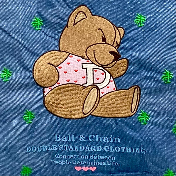 DOUBLE STANDARD CLOTHING ダブルスタンダードクロージング　Ball＆Chain / シッティングベア ミニショッピングバッグ