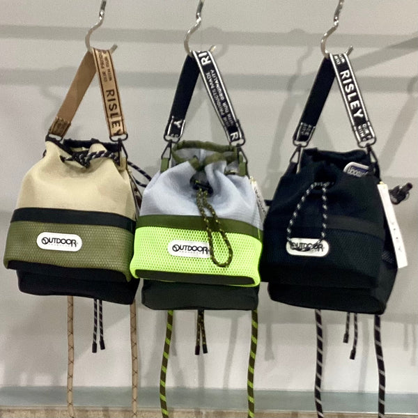 RISLEY/リズレイ　Mesh double pochette(メッシュダブルポシェット)