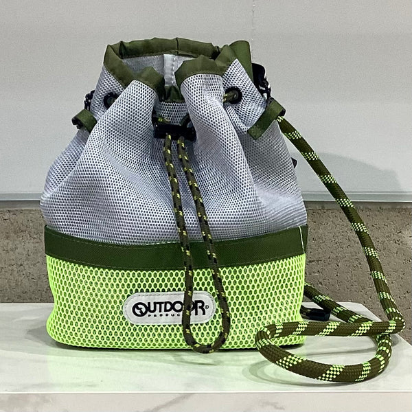 RISLEY/リズレイ　Mesh double pochette(メッシュダブルポシェット)