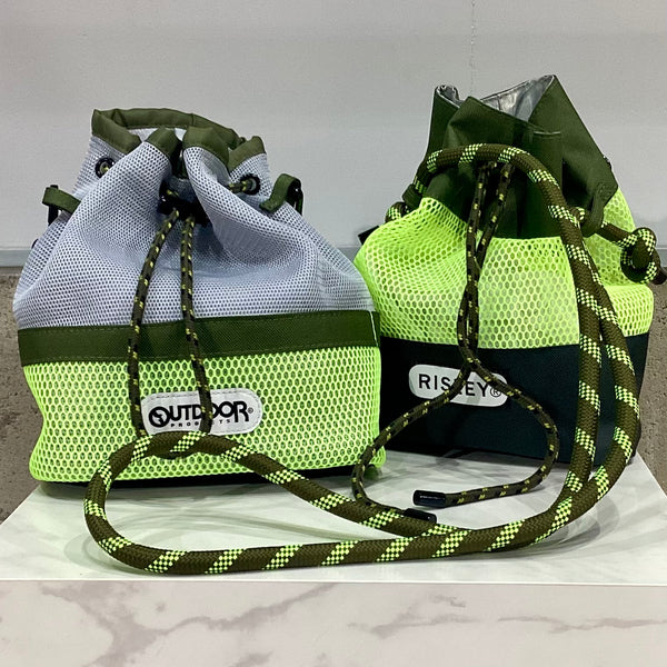 RISLEY/リズレイ　Mesh double pochette(メッシュダブルポシェット)