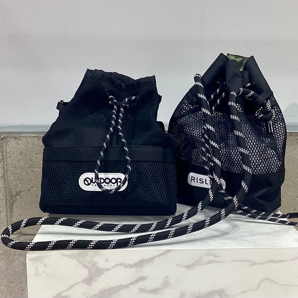 RISLEY/リズレイ　Mesh double pochette(メッシュダブルポシェット)