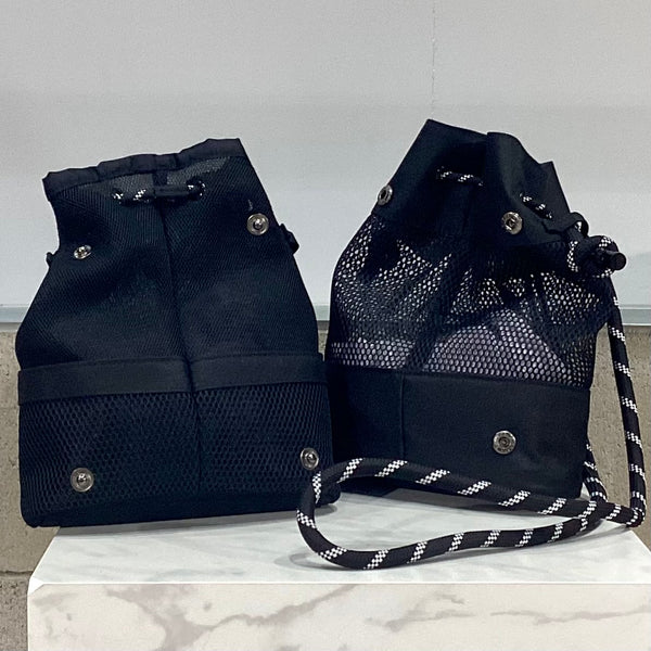 RISLEY/リズレイ　Mesh double pochette(メッシュダブルポシェット)