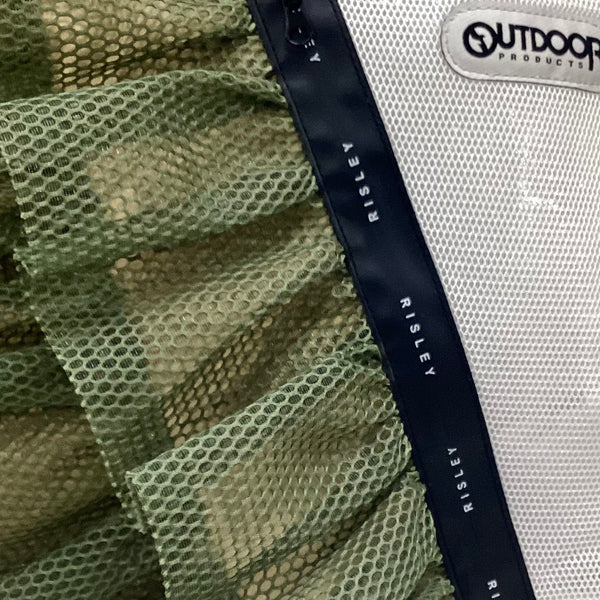 RISLEY/リズレイ　トライアングルフリルメッシュBAG