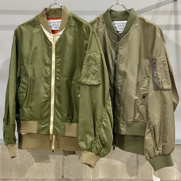 RISLEY/リズレイ　Shoulder MA-1(肩掛けMA-1)