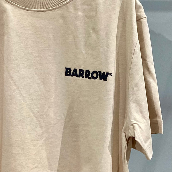 BARROW/バロウ　24AW BARROW ICONIC JERSEY T-SHIRT フロントサイドロゴ