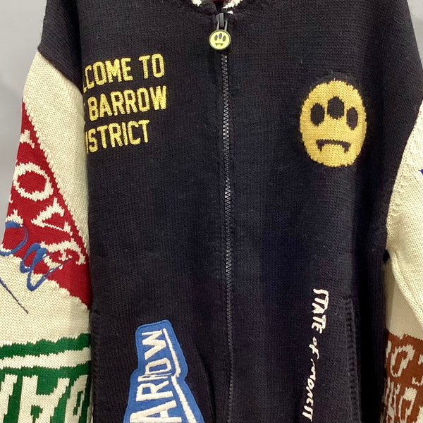 BARROW/バロウ　24AW BARROW KNITTED JACKET バックテディ